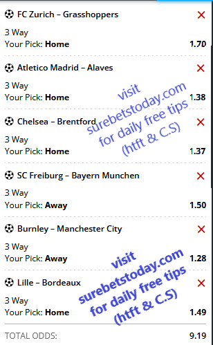 2ND APRIL FREE MULTIBET OF THE DAY